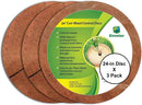 24 Inches Weed Control Discs Coco Tree Rings by EnvelorHome