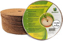 9 Inches Weed Control Discs Coco Tree Rings - 15 Pack by EnvelorHome
