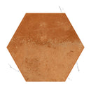 Terra Mauve White 9x10 Matte Hexagon Porcelain Tile (18 pack, 8.07 sq ft/case)