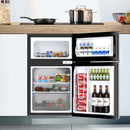 3.2 cu ft. Compact Stainless Steel Refrigerator