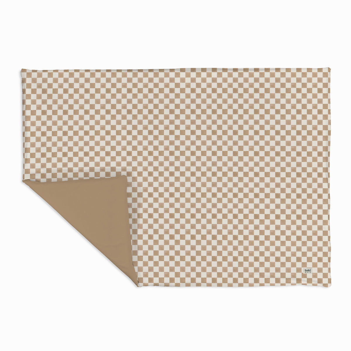 Checker Toffee Organic Cotton Mat, photo 13 of 18