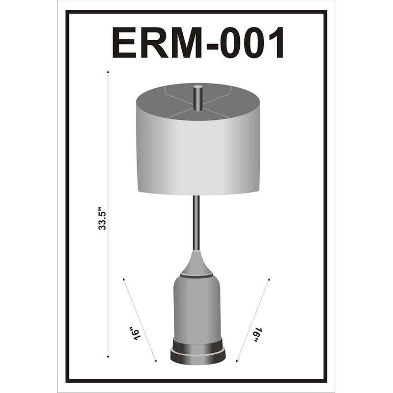 Zicksee Traditional Table Lamp