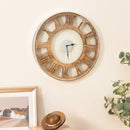 16-20 Inch Silent Wall Clock with Roman Numerals by LJGDeals