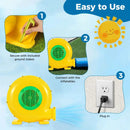 480W Bounce House Blower with Handle and Ground Stakes by LJGDeals