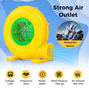 480W Bounce House Blower with Handle and Ground Stakes by LJGDeals