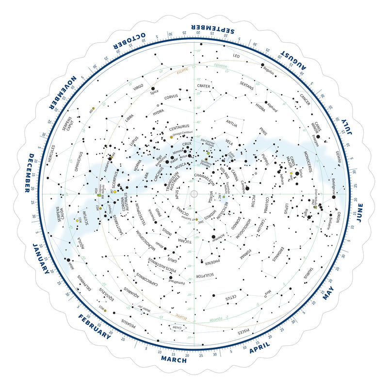 Tirion Double-Sided Multi-Latitude Planisphere, photo 4 of 4