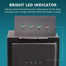 5 Gallon Bottom Loading Water Cooler Dispenser with 3-Temperature & Child Safety Lock, Black