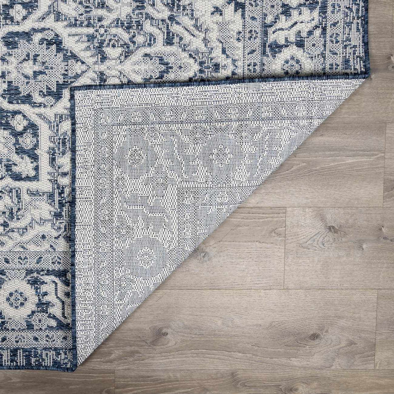 Etoile Navy Blue Performance Rug