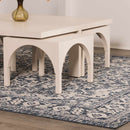 Etoile Navy Blue Performance Rug