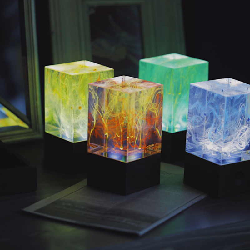 Resin table decor - Aurora, photo 7 of 11