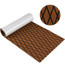 EVA Foam Boat Decking Sheet with Diamond Shape for Boat Surfboard-Brown by LJGDeals
