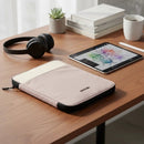 packlab Cream & Pink iPad Sleeve Case – Slim Protective Tablet Case for iPad 10th Generation, iPad 11th Generation & iPad Air 11 Inch – Padded Zippered Tablet Sleeve with Organizer by Everything Mary