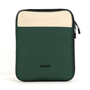 packlab Cream & Green iPad Sleeve Case – Slim Protective Tablet Case for iPad 10th Generation, iPad 11th Generation & iPad Air 11 Inch – Padded Zippered Tablet Sleeve with Organizer by Everything Mary