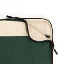 packlab Cream & Green iPad Sleeve Case – Slim Protective Tablet Case for iPad 10th Generation, iPad 11th Generation & iPad Air 11 Inch – Padded Zippered Tablet Sleeve with Organizer by Everything Mary