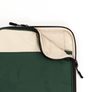 packlab Cream & Green iPad Sleeve Case – Slim Protective Tablet Case for iPad 10th Generation, iPad 11th Generation & iPad Air 11 Inch – Padded Zippered Tablet Sleeve with Organizer