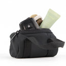 packlab Micro Nano Duffel Keychain - Black Mini Duffel Bag Coin Purse for Lip Balm, Earbuds & Everyday Essentials by Everything Mary
