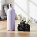 packlab Micro Nano Duffel Keychain - Black Mini Duffel Bag Coin Purse for Lip Balm, Earbuds & Everyday Essentials by Everything Mary