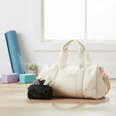 packlab Micro Nano Duffel Keychain - Black Mini Duffel Bag Coin Purse for Lip Balm, Earbuds & Everyday Essentials by Everything Mary