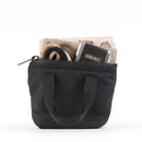 packlab Micro Nano Tote Keychain - Black Mini Tote Bag Coin Purse for Cards, Lip Balm & Everyday Essentials by Everything Mary