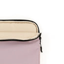 packlab Cream and Pink Laptop Sleeve with Front Pocket – Slim Padded 14 Inch Laptop Case – Minimal Computer Sleeve for Work, Travel, School & Everyday Carry by Everything Mary