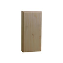 EWAP36 Casing Plinth Block 1 inch x 3 Inch x 6 inch Tall Unfinished