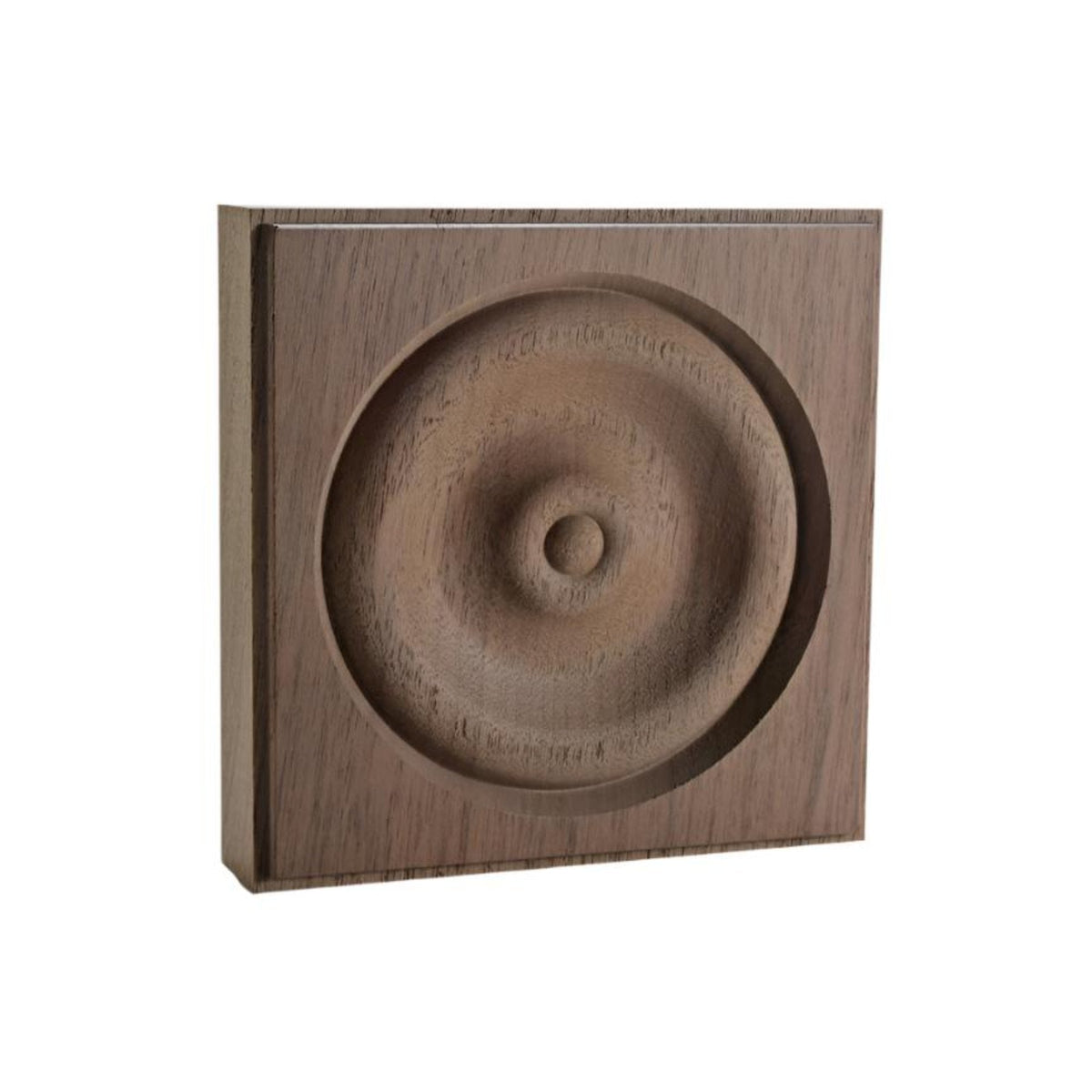 EWAP40 Rosette Casing Corner Block 1 inch x 4 inch Square Unfinished, photo 6 of 6