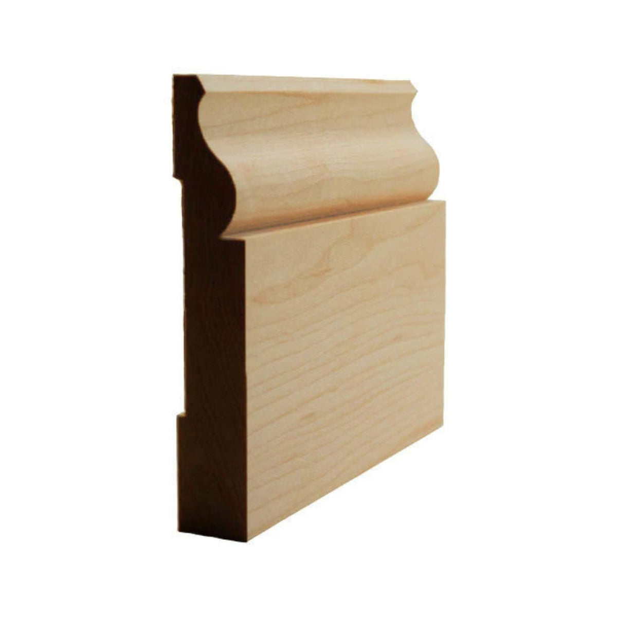 EWBB11 Colonial Baseboard 4" Tall x 11/16" Moulding. Unfinished, photo 5 of 9