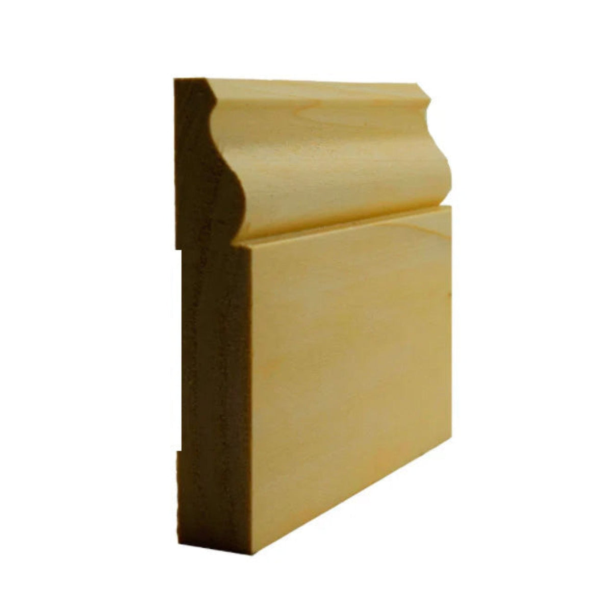 EWBB11 Colonial Baseboard 4" Tall x 11/16" Moulding. Unfinished, photo 2 of 9