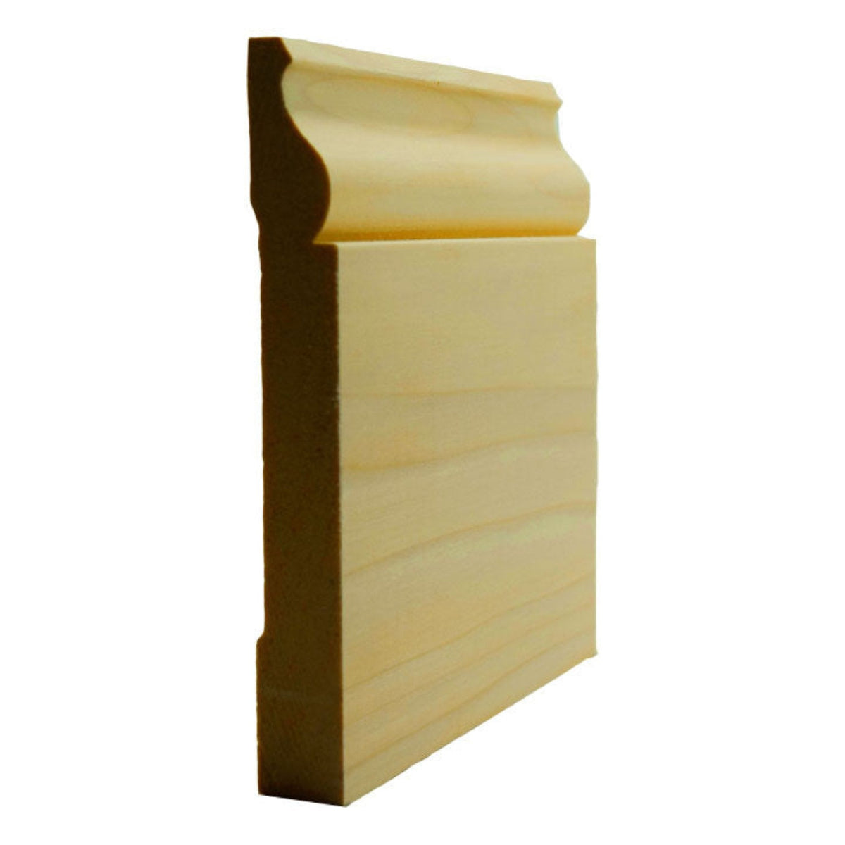 EWBB13 Colonial Baseboard 7-1/4" Tall x 11/16" Moulding. Unfinished, photo 2 of 2