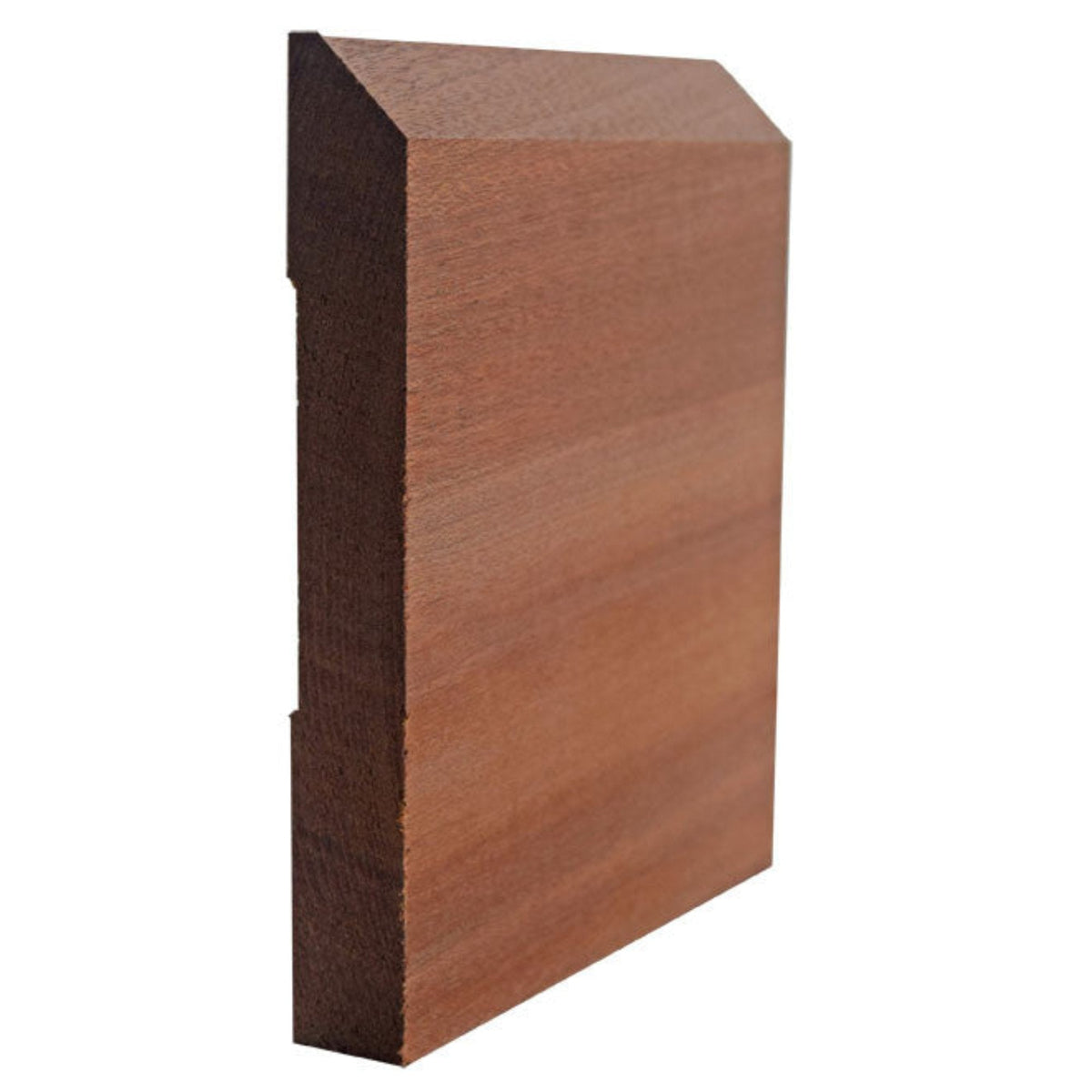 EWBB15 Beveled Edge Baseboard 5-1/4" Tall x 11/16" Moulding Unfinished, photo 6 of 6