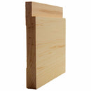 EWBB18 Notched Baseboard 5-1/4" Tall x 11/16"Moulding. Unfinished
