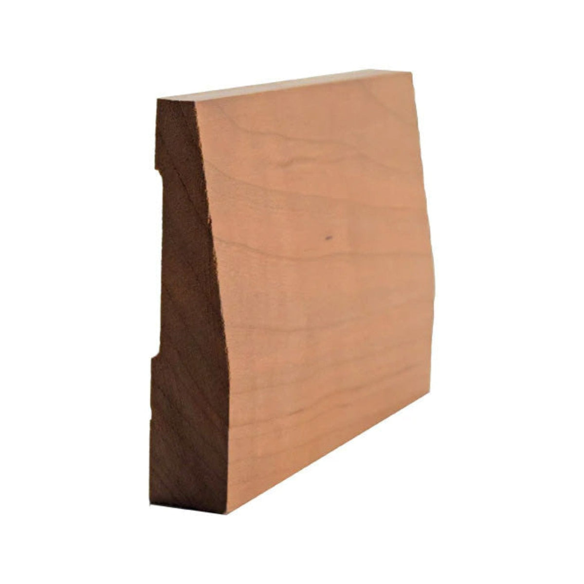 EWBB32 Beveled 3-1/2" Tall x 3/4" Baseboard Moulding. Unfinished, photo 3 of 6