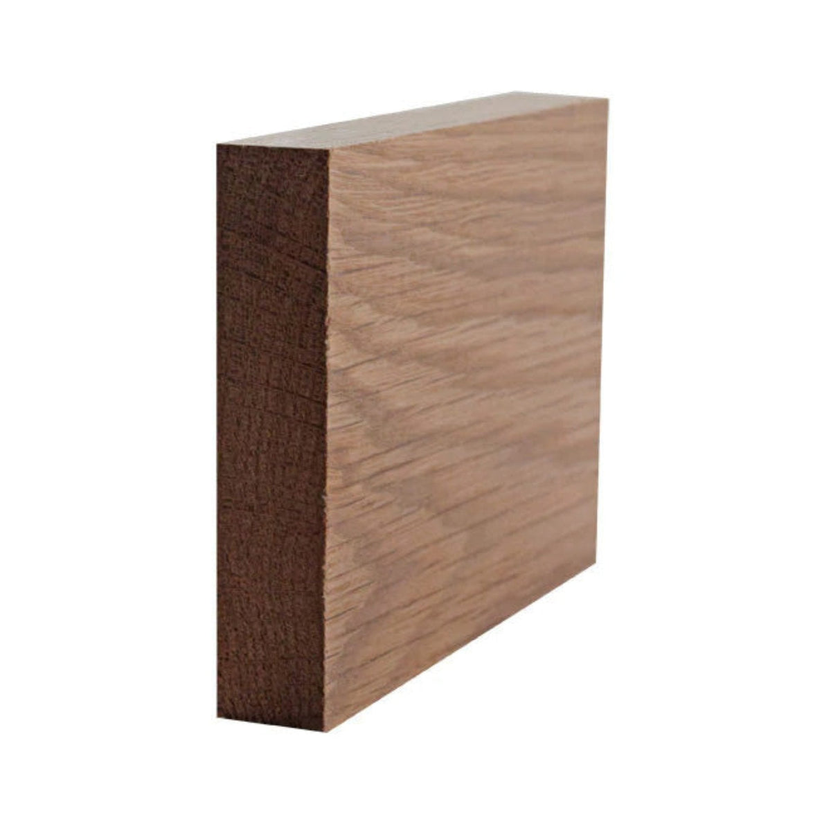 EWBB52 Square edge 3-1/2" Tall x 3/4" Baseboard Moulding. Unfinished, photo 4 of 7
