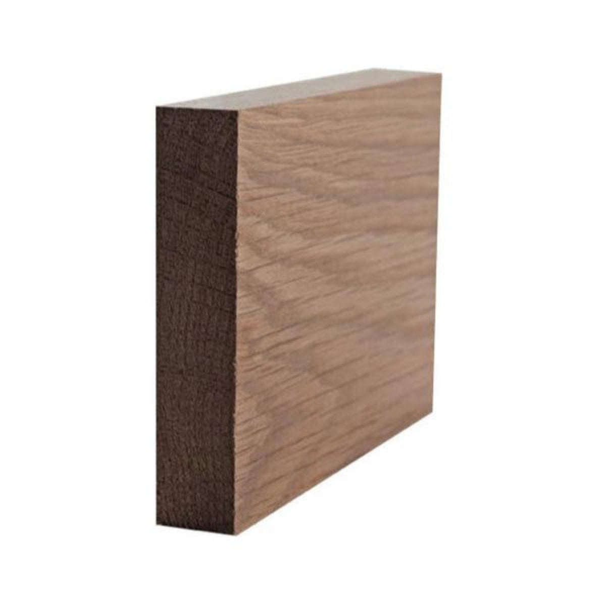 EWBB52 Square edge 3-1/2" Tall x 3/4" Baseboard Moulding. Unfinished, photo 7 of 7