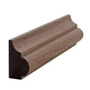 EWBC27 Nose and Cove 1-1/4" Tall x 3/4" Base Cap Moulding. Unfinished