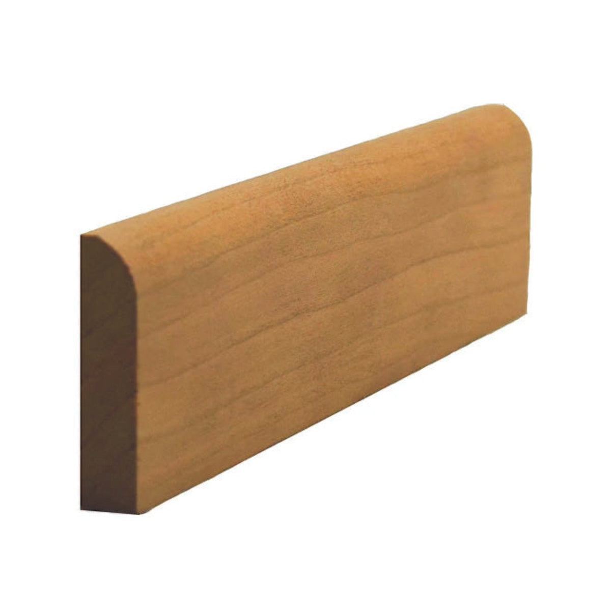 EWBS16 Baseboard Shoe 1-1/4" Tall x 5/16" Flat with Radius. Unfinished, photo 3 of 6