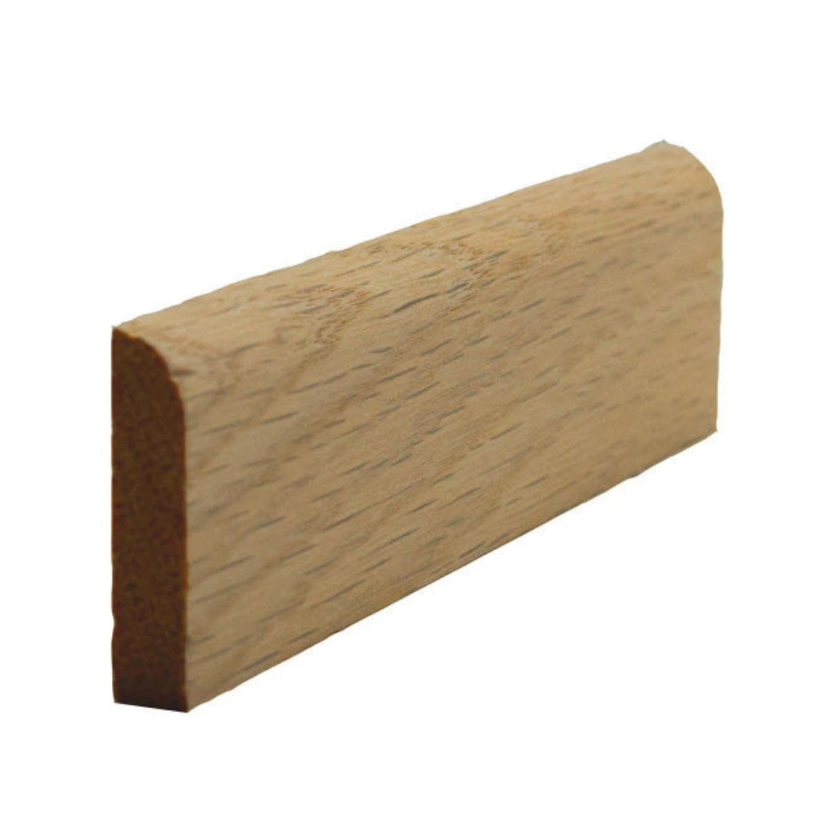 EWBS16 Baseboard Shoe 1-1/4" Tall x 5/16" Flat with Radius. Unfinished, photo 5 of 6