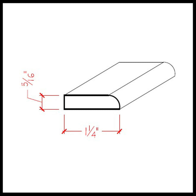 EWCS11 Kitchen Cabinet Scribe Molding