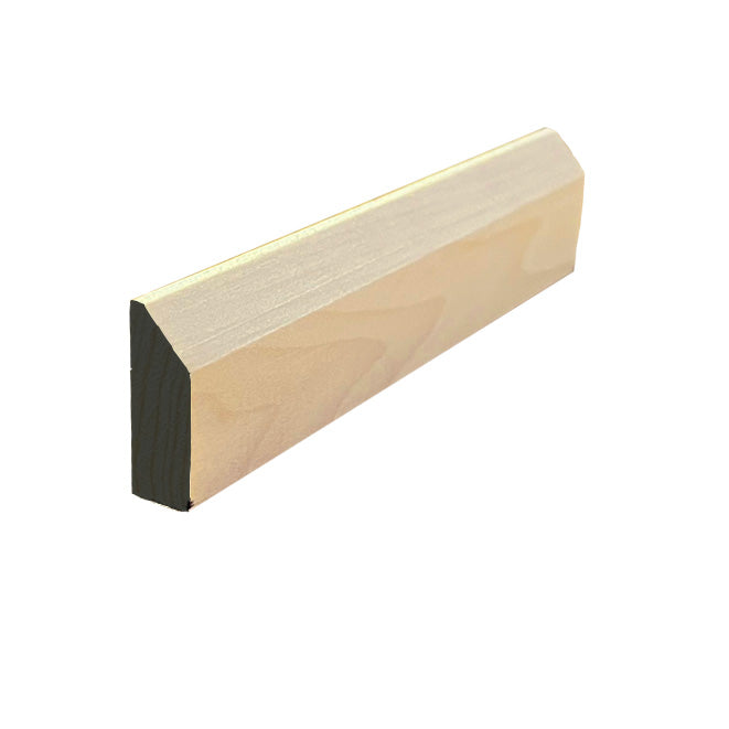 EWBS21 Beveled Edge Baseboard Shoe Doorstop