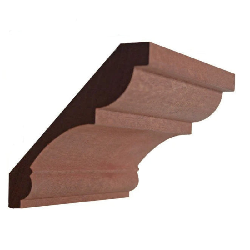 EWCR21 Crown 3/4" x 4-5/8" Unfinished 3-1/4" High x 3-1/4" Deep