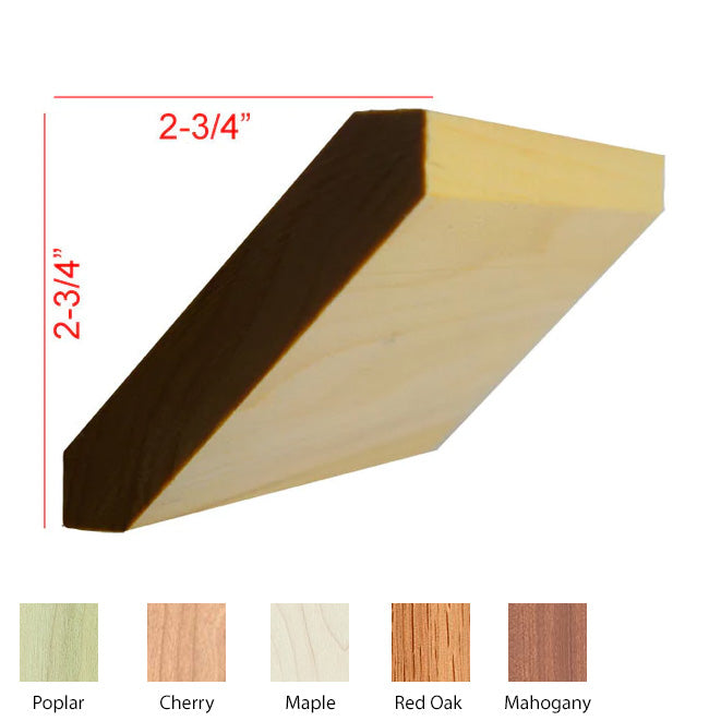 EWCR38 Flat Crown Moulding Trim