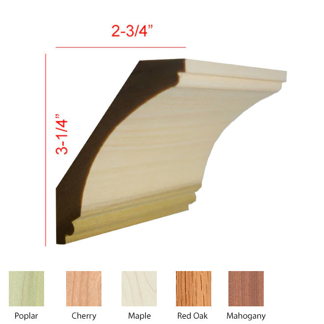 EWCR43 Cove Crown Moulding Trim