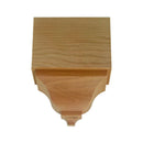 EWCR62 Crown Mid Block 3-1/2 Tall x 2-3/8 deep 4-3/4" Face Unfinished