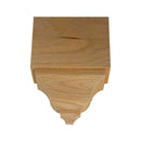 EWCR62 Crown Mid Block 3-1/2 Tall x 2-3/8 deep 4-3/4" Face Unfinished