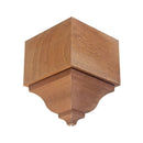 EWCR63 Crown Outside Corner Block 3-1/2 Tall x 2-3/8 Face Unfinished