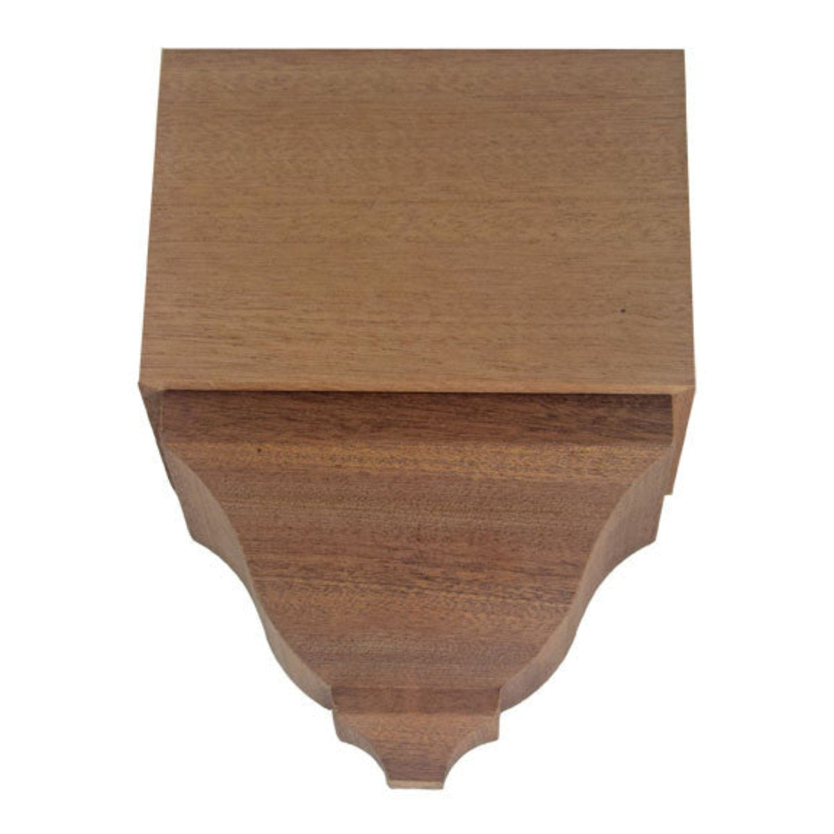 EWCR82 Middle Corner Block 4-1/4" Tall x 3" deep 6" Face Unfinished, photo 5 of 5