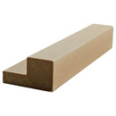 EWLR11 Kitchen Cabinet Light Rail 1-1/2" Wide x 7/8" Trim. Unfinished