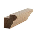 EWLR14 Kitchen Cabinet Light Rail 1-3/8" x 1-3/8" Trim. Unfinished