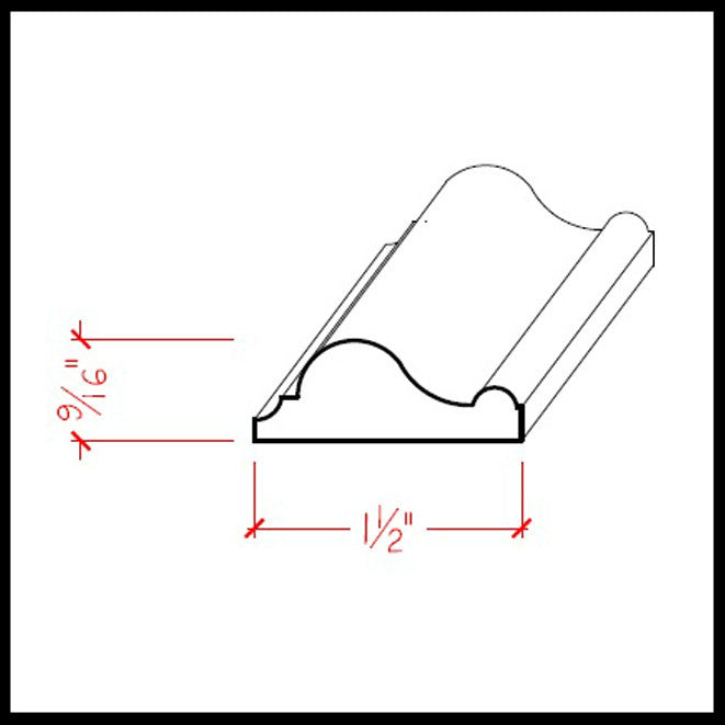 EWPM17 Panel Moulding Trim