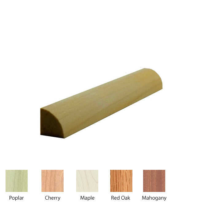 EWQR11 Quarter Round 1/2 inch Moulding Trim